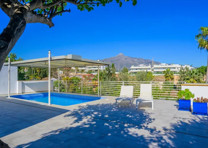 Hébergement de vacances Cozy In With Private Pool And Close To Puerto Banus *